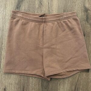SKIMS Brown Cotton Shorts
